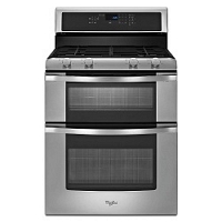 Whirlpool Double Oven Stainless Steel Ga...