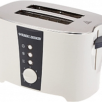 Black & Decker 2-Slice Toaster in Wh...