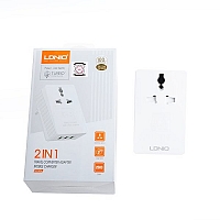LDNIO 2-in-1 Travel Adapter and USB Char...
