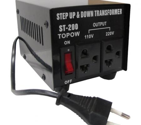 Topow 200 watt Step-Up & Step-Down Transformer
