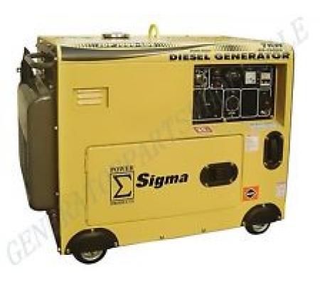 Sigma 7000 Watt Diesel Generator