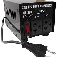 Topow 200 watt Step-Up & Step-Down T...