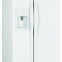 Amana 22 cu.ft. side by side with textur...
