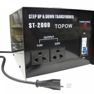 Topow 2000 watt Step-up & Step-Down Transformer
