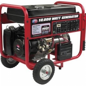All Power 10000 Watt Gasoline Generator With Battery &a...