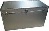 Metal Embossed 44 inch Shipping Trunk