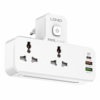 LDNIO 2 Plug 3 USB INTELLIGENT Power Str...