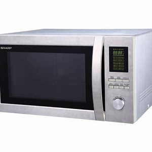 Sharp 1.5 cu ft Stainless Steel Microwave with Grill